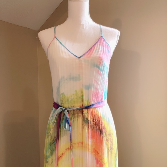 VICTORIA’S SECRET KNIFE PLEAT MAXI SKIRT - Picture 3 of 8